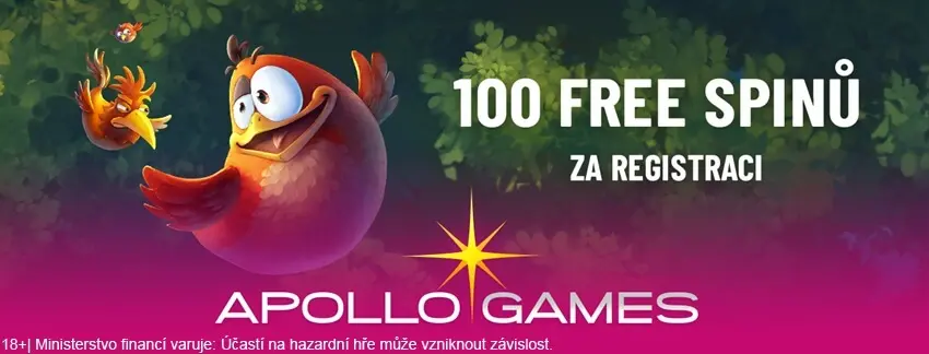 Apollo Games casino – 100 free spinů pro nové hráče. Apollo Games bonus – 100 free spinů zdarma za registraci.